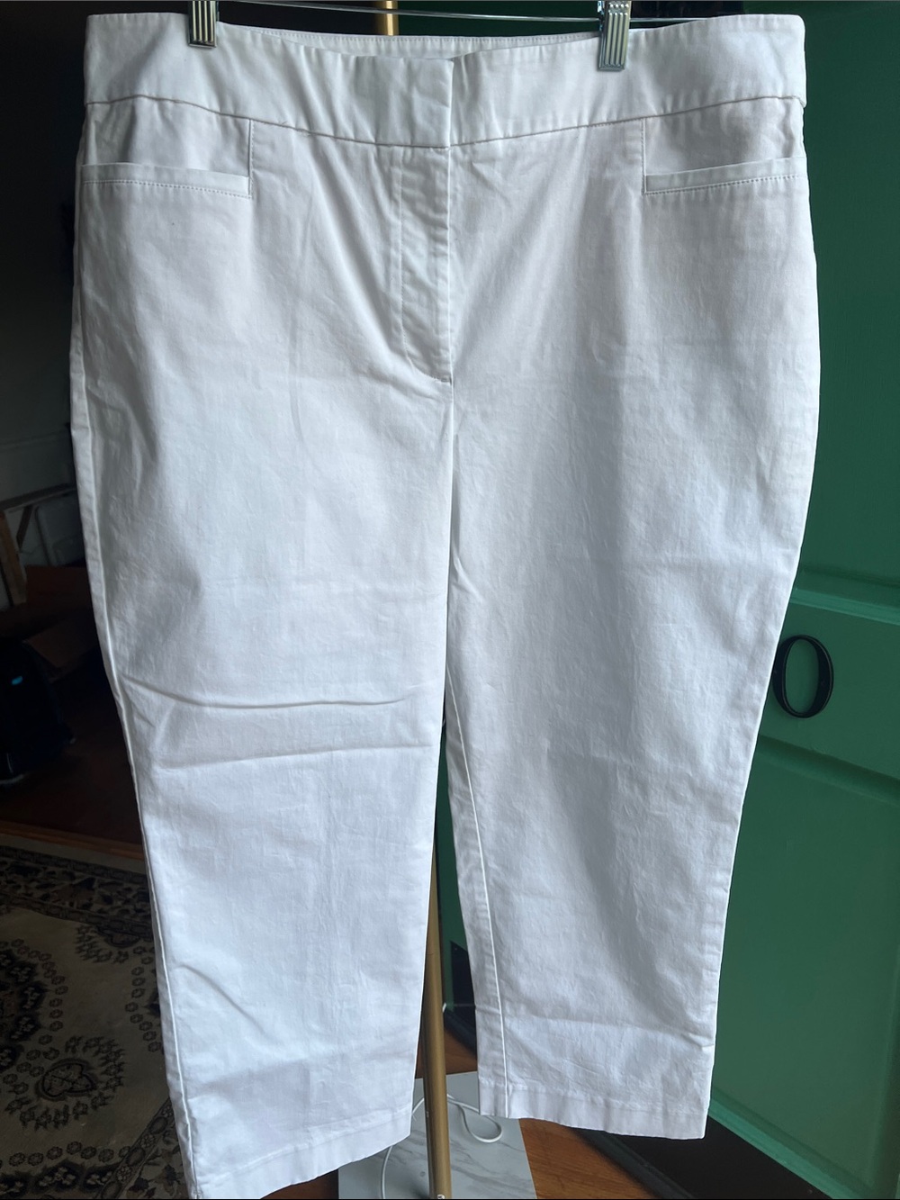 Ann Taylor white cotton pant size 16